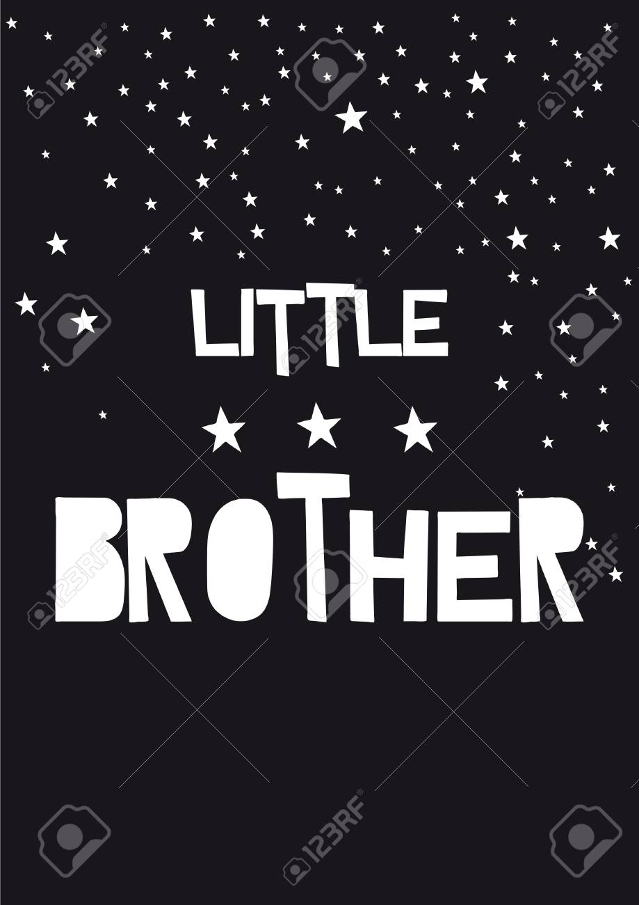 Written Little Brother Phrase On A Black Background Stock Photo Picture And Royalty Free Image Image 91295473 written little brother phrase on a black background