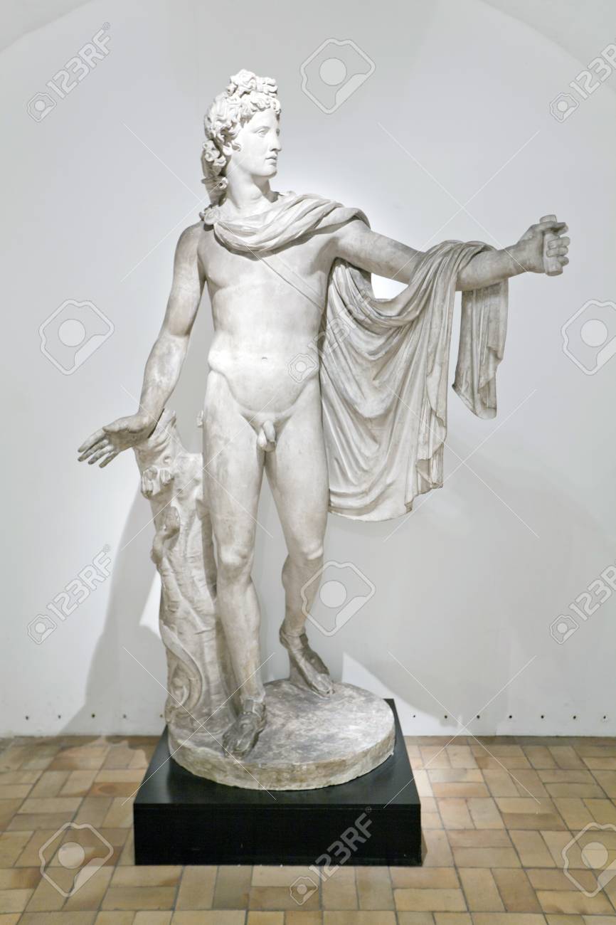 アポロ 石膏像 石膏像】アポロン アポロ デッサン 大サイズ 胸像 美術