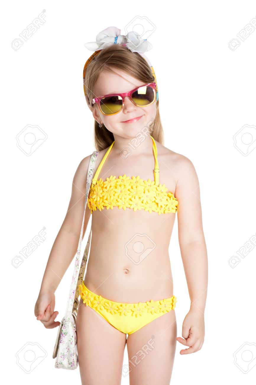 girl wearing swimsuit