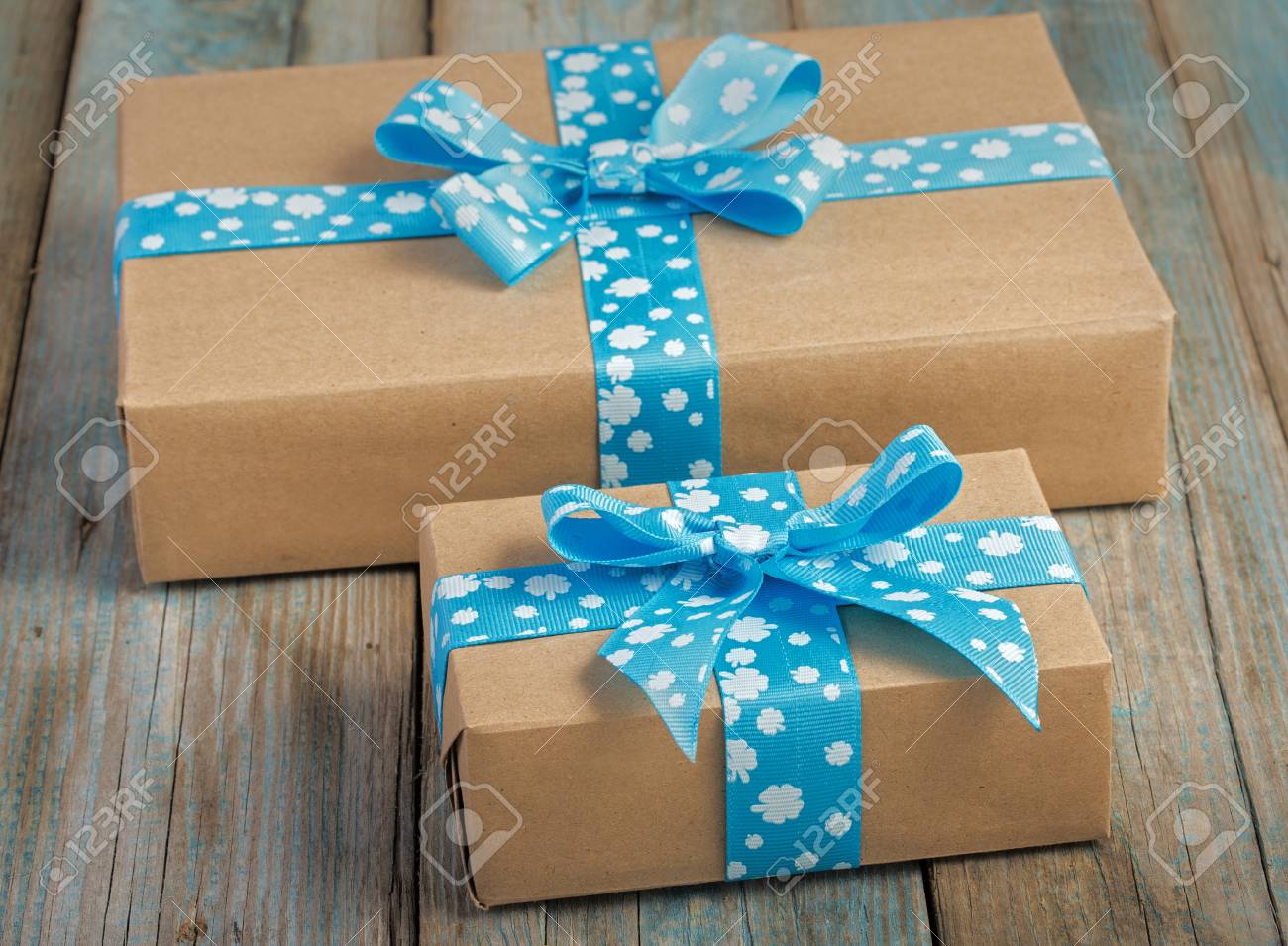 pair of gift boxes