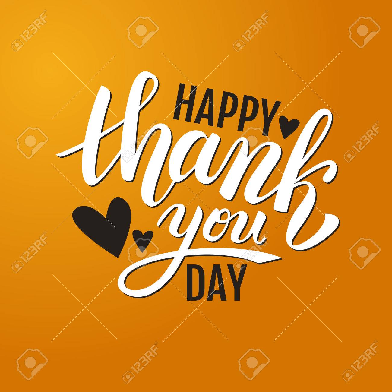 幸せありがとうございます日手書きベクトル イラスト 筆文字のイラスト素材 ベクタ Image