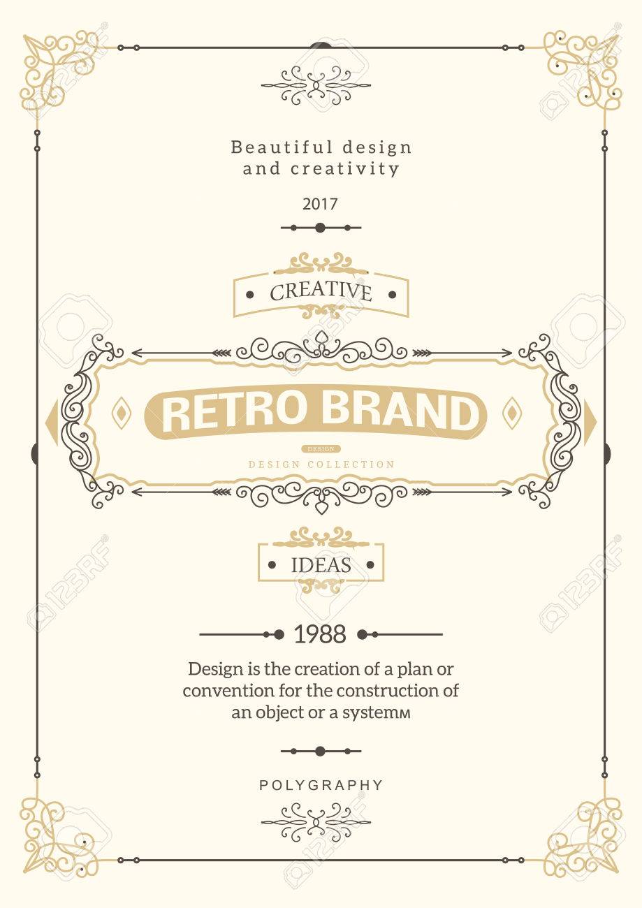 Monogram creative card template with flourishes ornament elements. Elegant design for cafe, restaurant, heraldic, jewelry, fashion. Hand drawn elements. curly and swirls vintage frame - 68101457 Monogram creative card template with flourishes ornament elements. Elegant design for cafe, restaurant, heraldic, jewelry, fashion. Hand drawn elements. curly and swirls vintage frame - 68101457