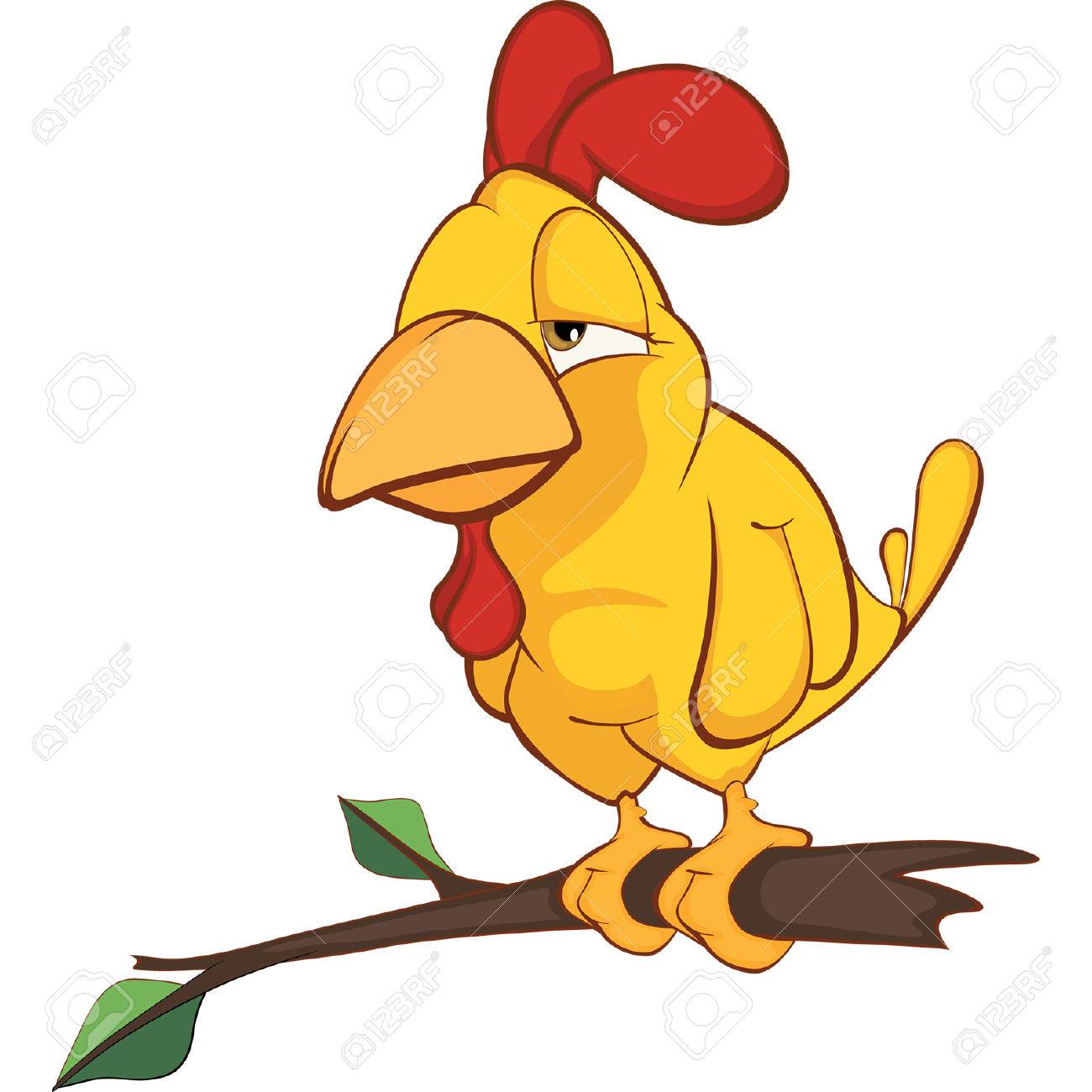 Coquelet Illustration. Dessin Animé Clip Art Libres De Droits , Vecteurs Et Illustration. Image 51046598.