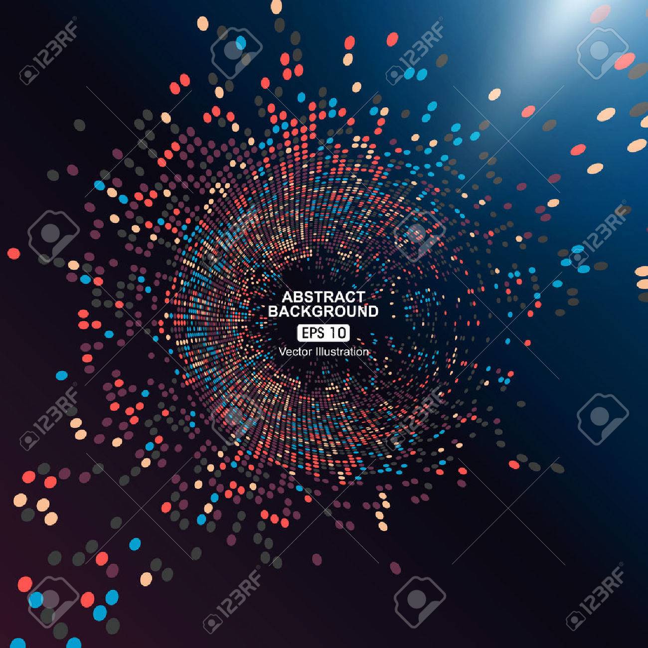 Consisting of colorful little, radial graphics, abstract background. - 52594708 Consisting of colorful little, radial graphics, abstract background. - 52594708