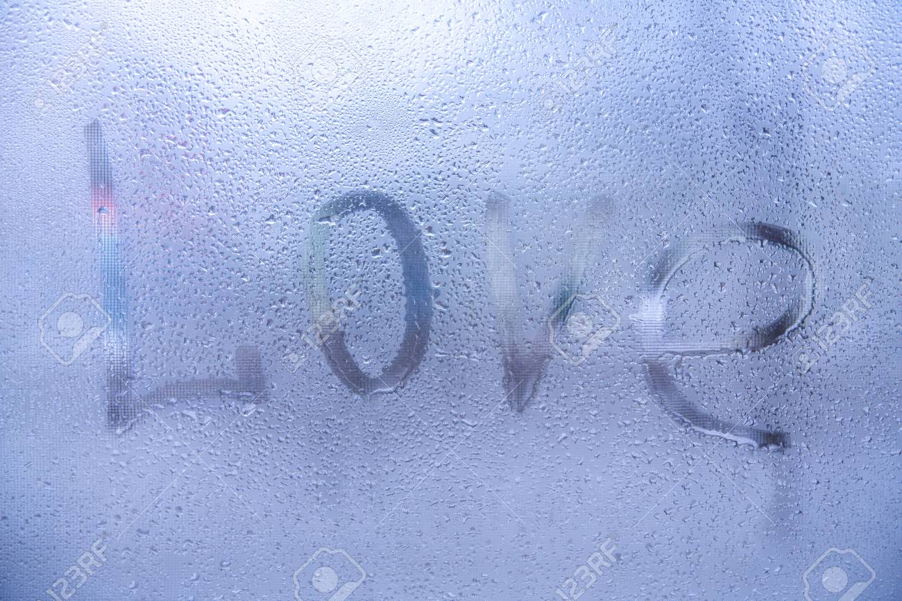 The Word Love Rain Or Water Drops On Window Gl Es Abstract Background Standard The Word Love Rain Or Water Drops On Window Gl Es Abstract Background Standard