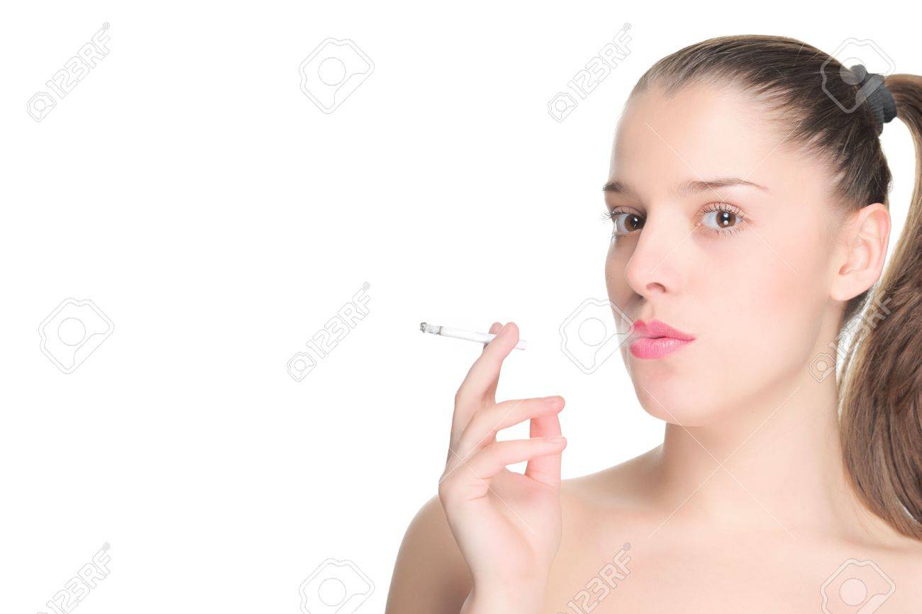 Young Girl Smoking Young Girl Smoking