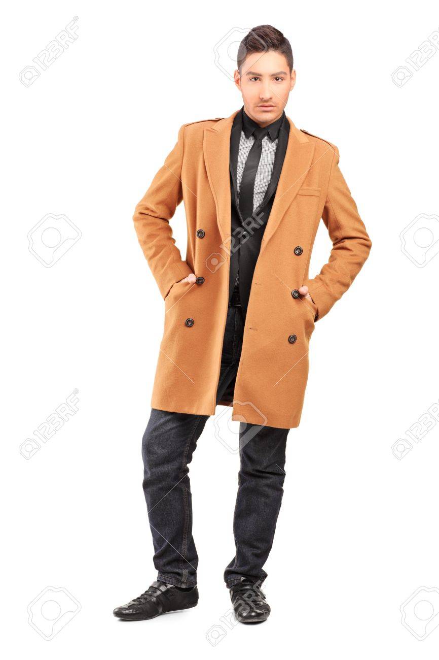 guy with coat