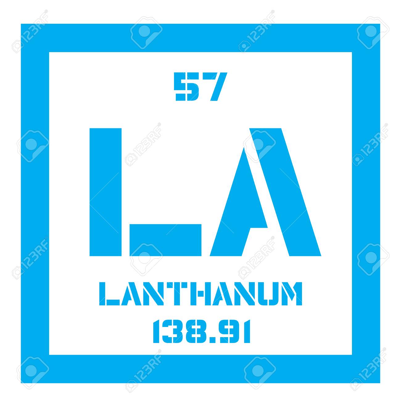 lanthanum chemical element soft metallic chemical element colored icon with atomic number and atomic - Lanthanum Periodic Table Atomic Mass lanthanum chemical element soft metallic chemical element colored icon with atomic number and atomic - Lanthanum Periodic Table Atomic Mass