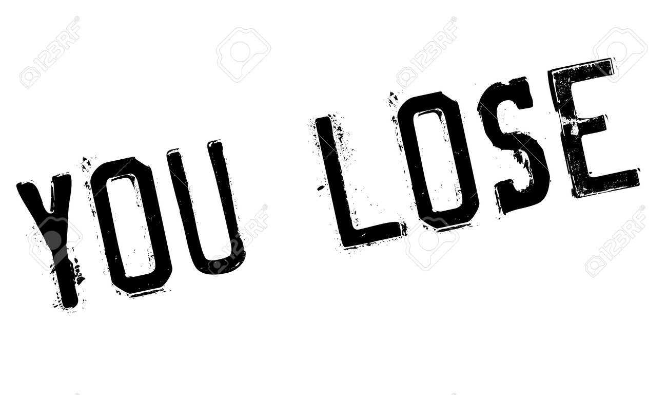 you lose rubber stamp royalty free cliparts vectors and stock