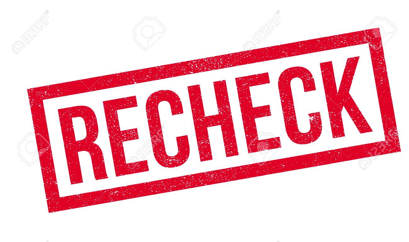 ゴム印を再確認します ほこり傷とグランジ デザイン 効果は クリーンでさわやかな一見のために簡単に削除できます 色が簡単に変更されます のイラスト素材 ベクタ Image