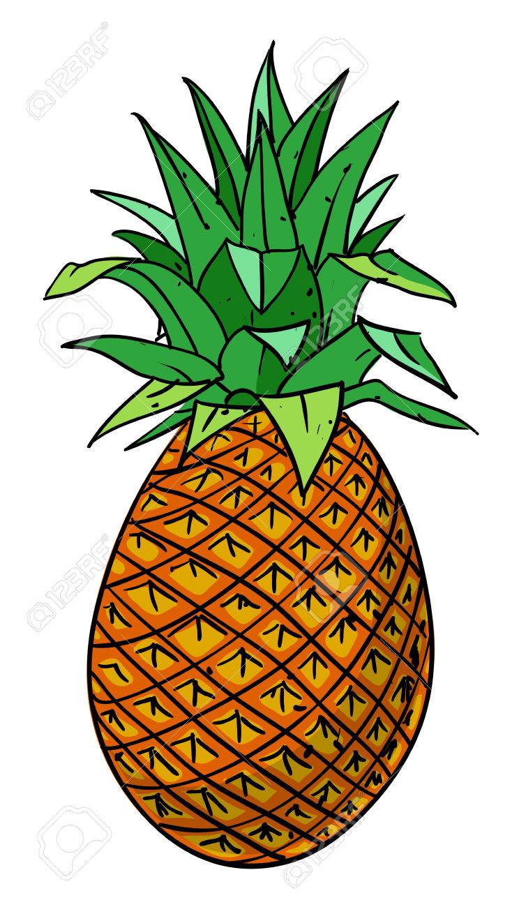 pic Photo D'ananas Dessin image de dessin anime d ananas