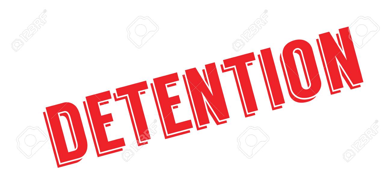 detention rubber stamp royalty