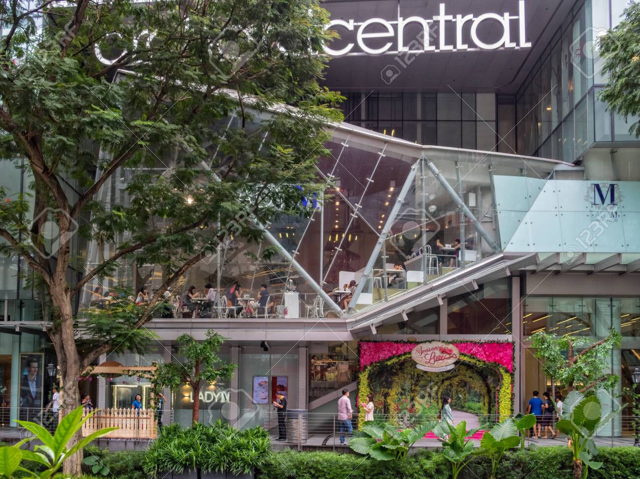 Orchard Central Is A Shopping Mall In The Main Shopping Belt At Orchard Road Singapore Stock Photo Picture And Royalty Free Image Image