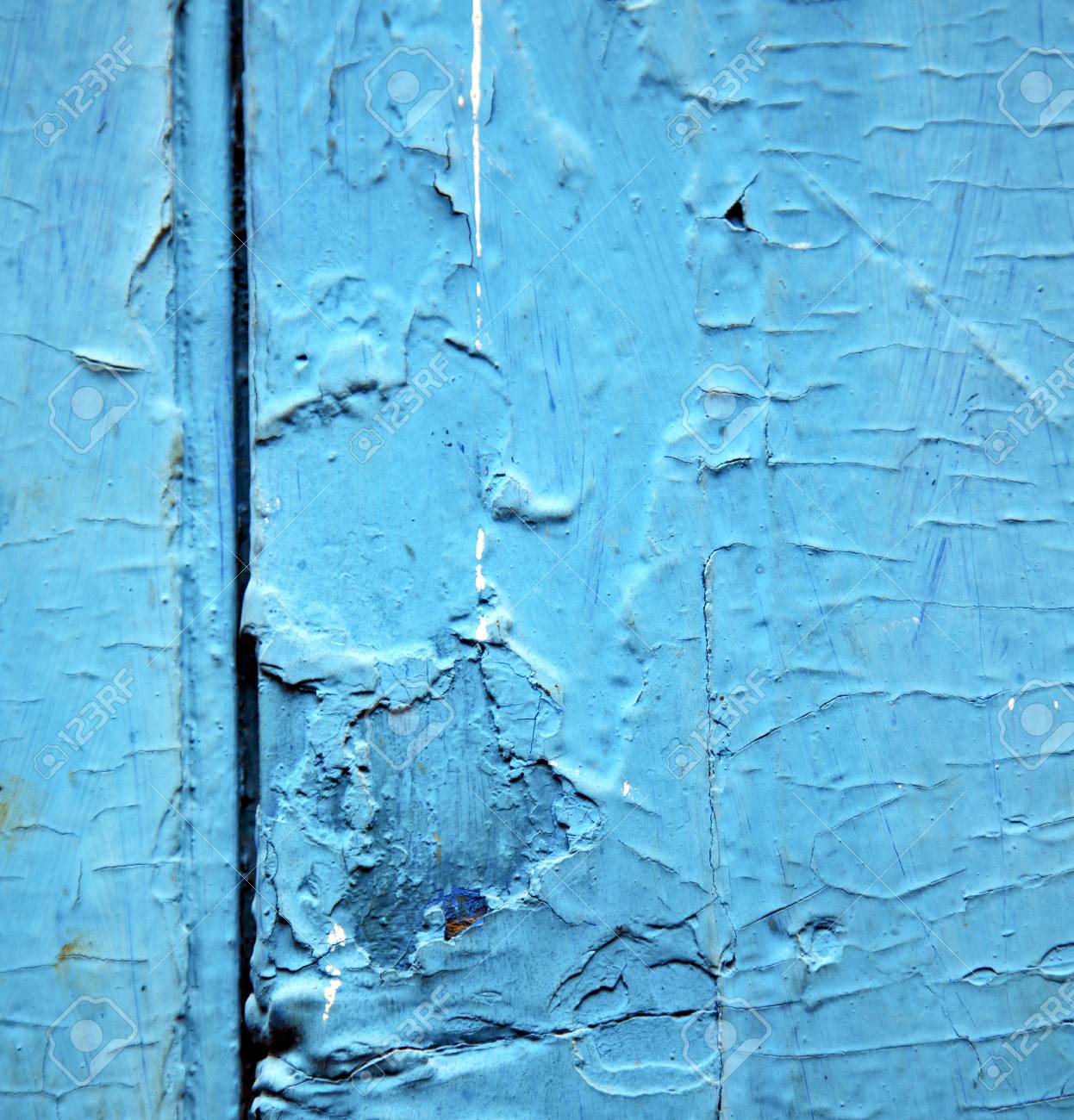 stripped paint in the