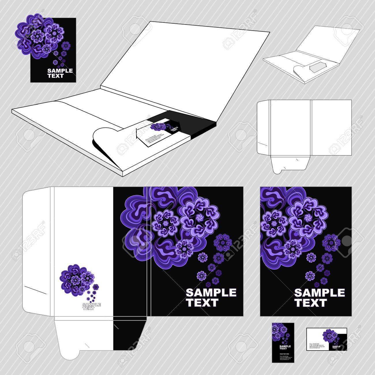 folder design template