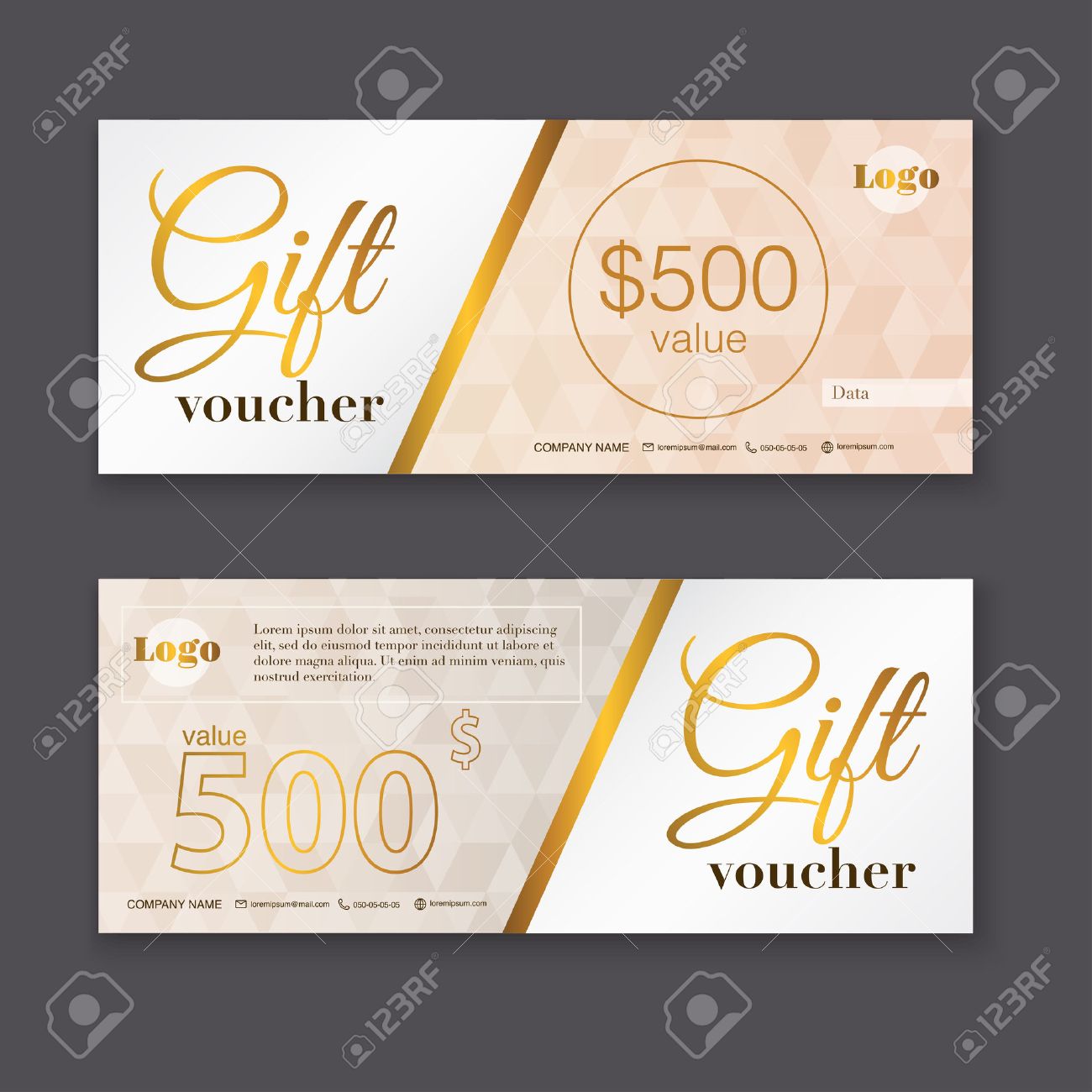tour voucher template
