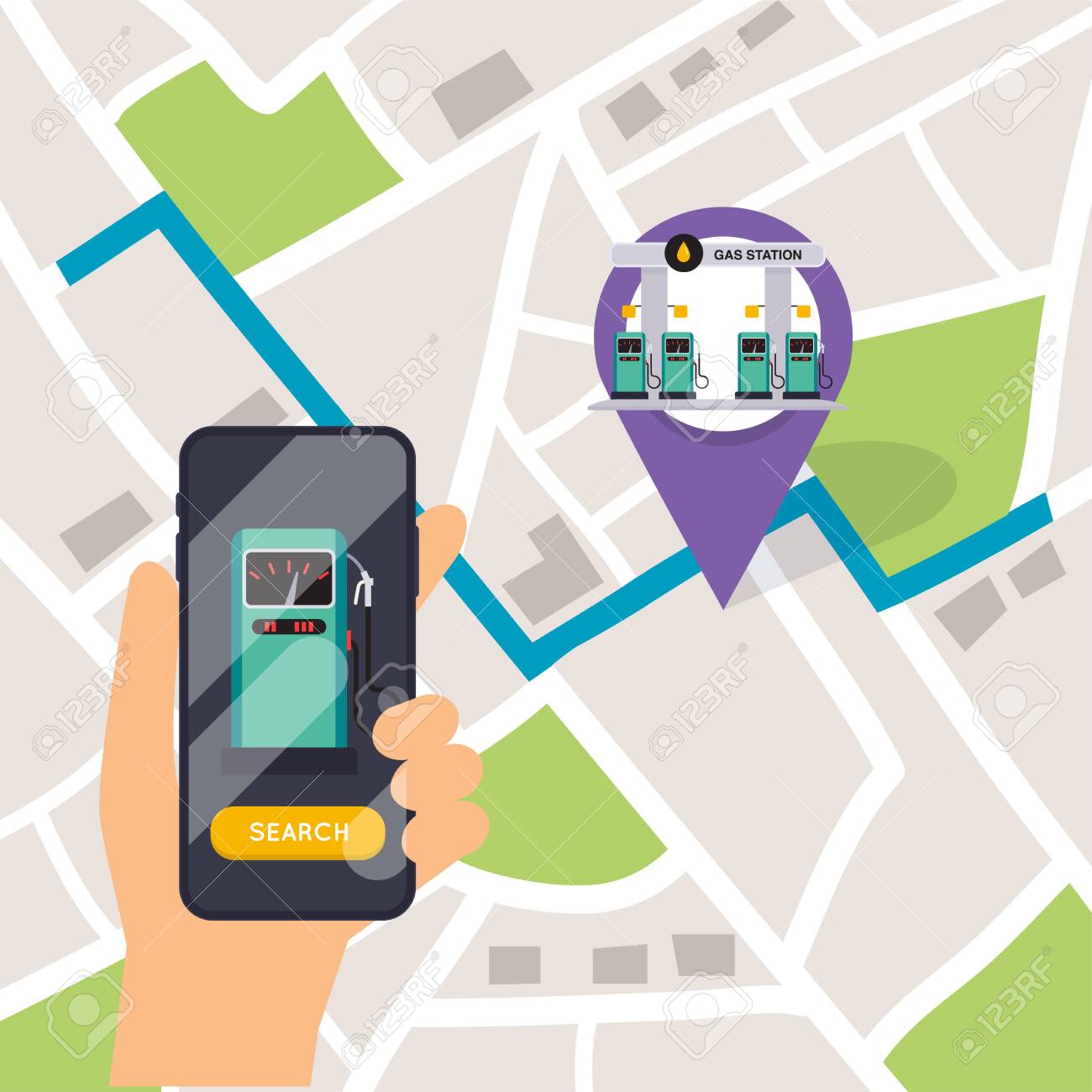 Closest Shell Station >> Hand Holding Mobile Smart Phone With Application Search Gas Station Closest Shell Station >> Hand Holding Mobile Smart Phone With Application Search Gas Station