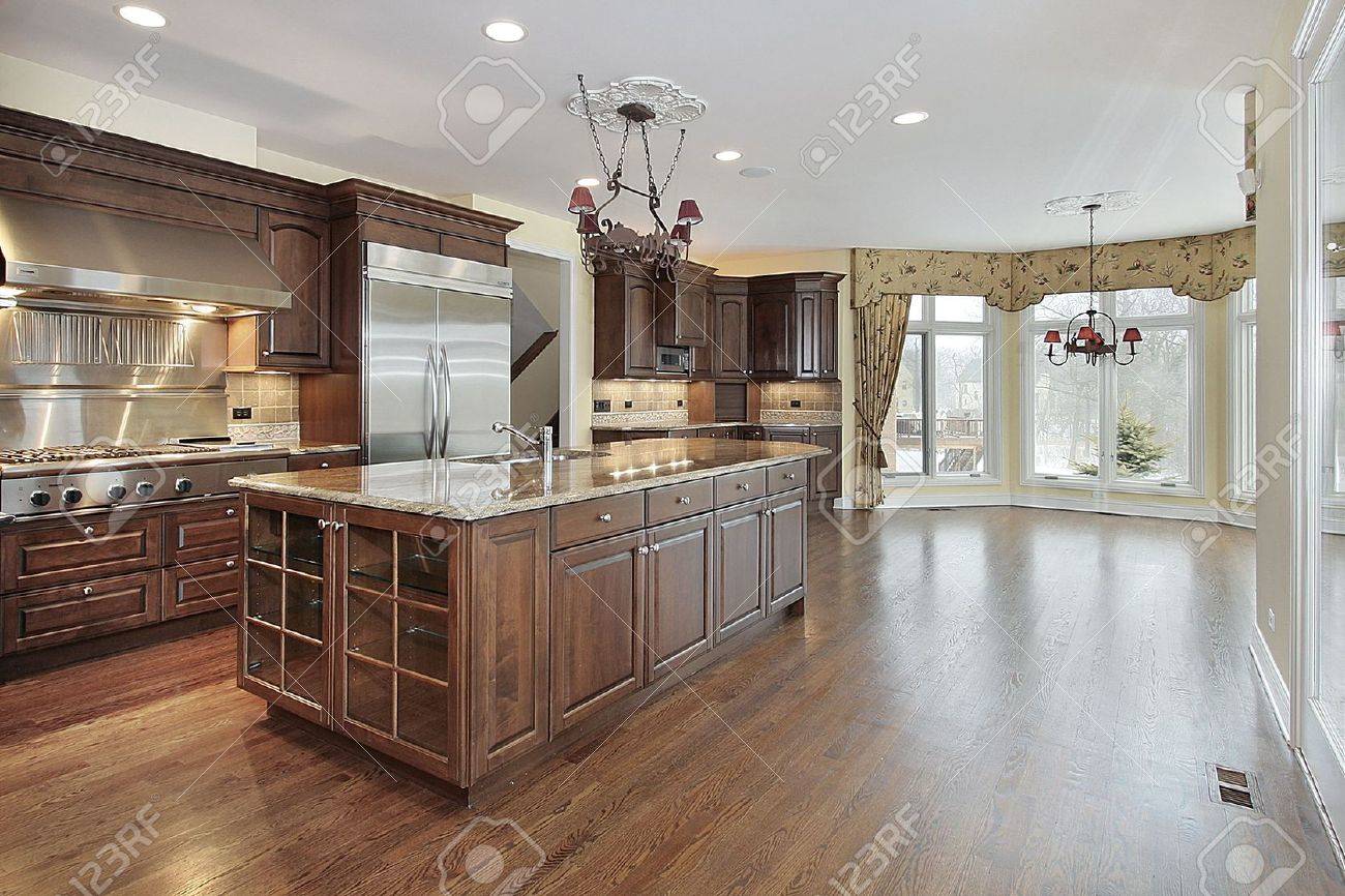 Kitchen Island Eating Area kitchen and eating area with large island stock photo, picture and Kitchen Island Eating Area kitchen and eating area with large island stock photo, picture and