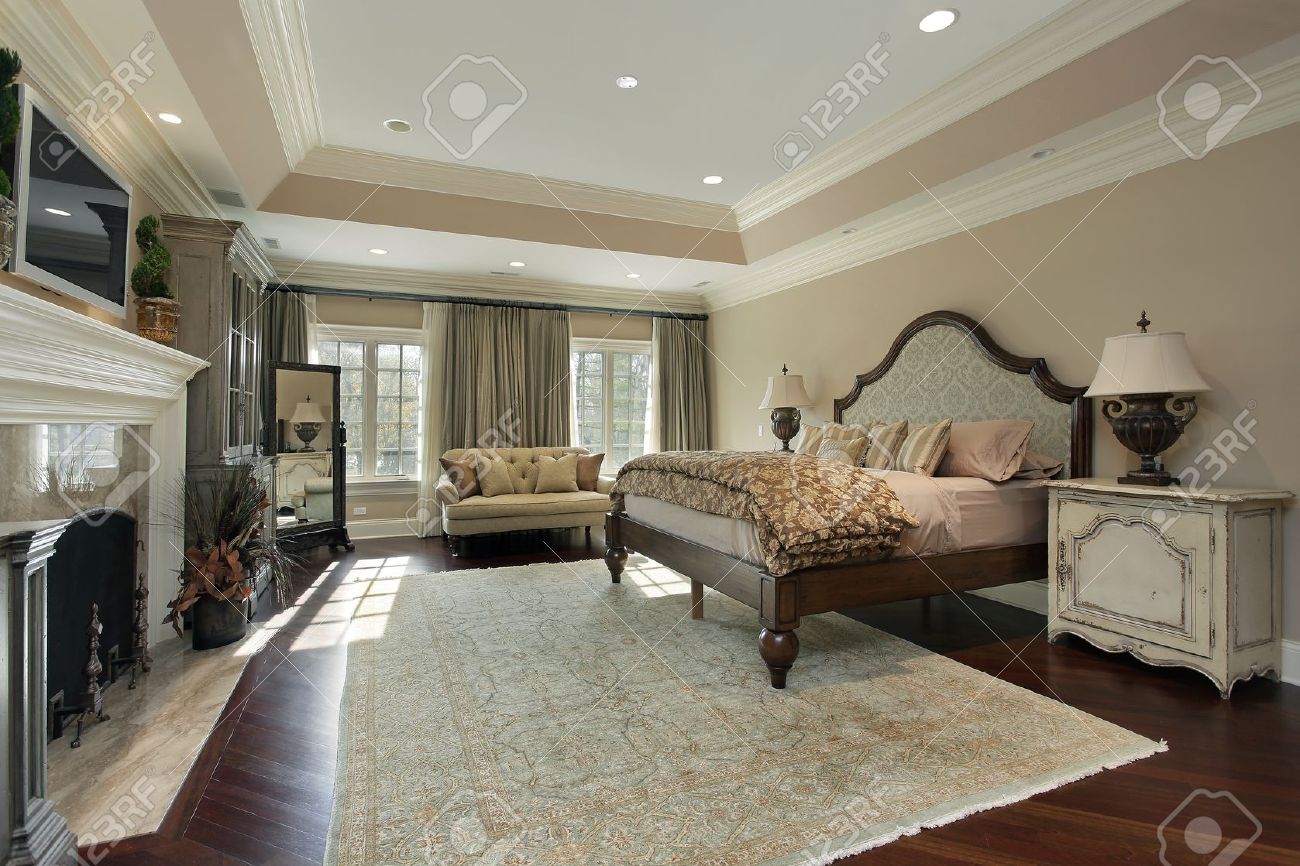 master bedroom in luxury home with marble fireplace stock photo 10537575 - Luxury Homes Master Bedroom master bedroom in luxury home with marble fireplace stock photo 10537575 - Luxury Homes Master Bedroom