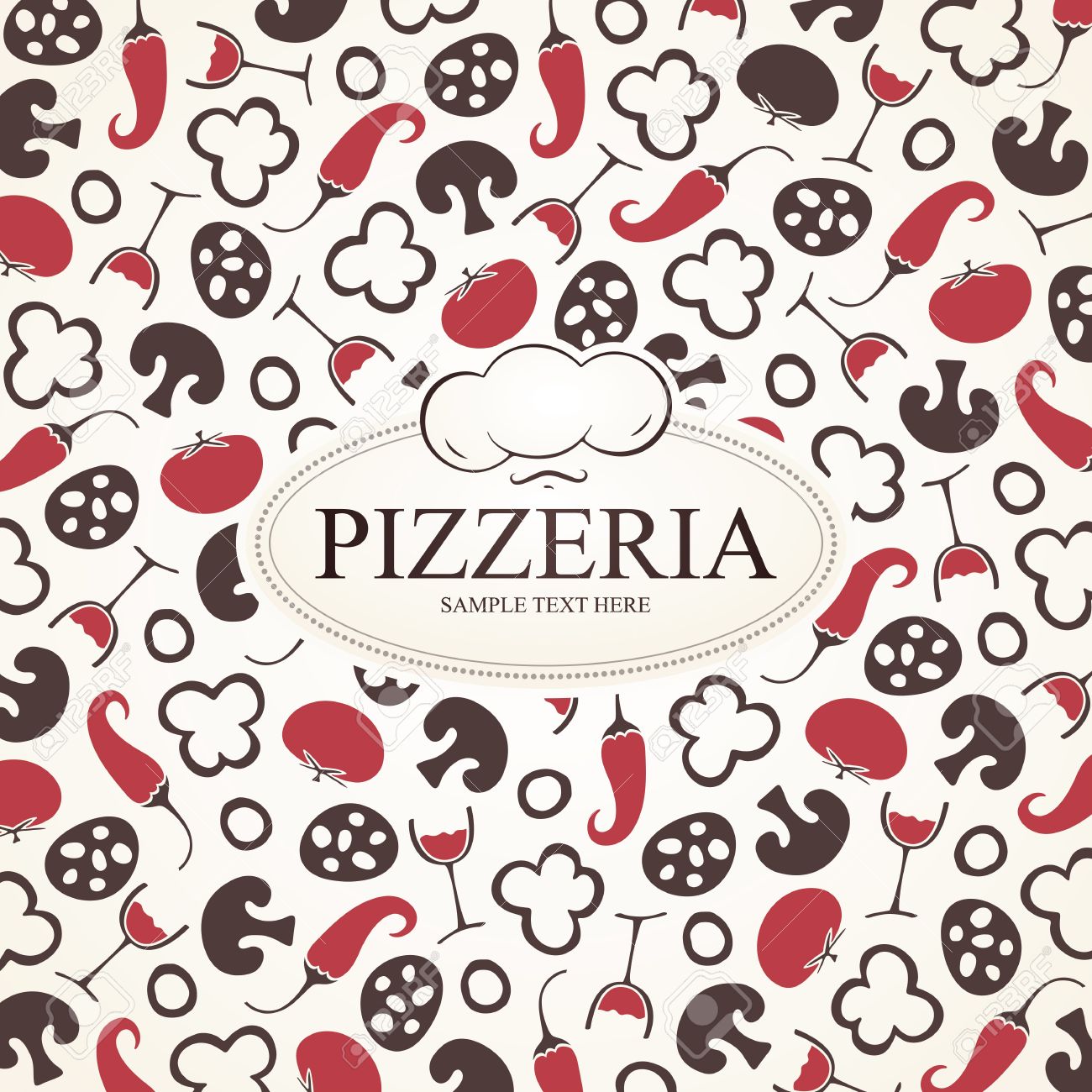 pizza menu design