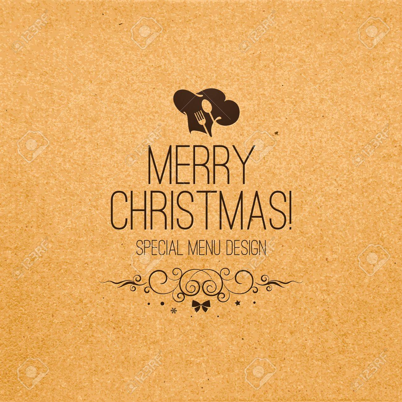 special christmas restaurant menu design royalty free cliparts
