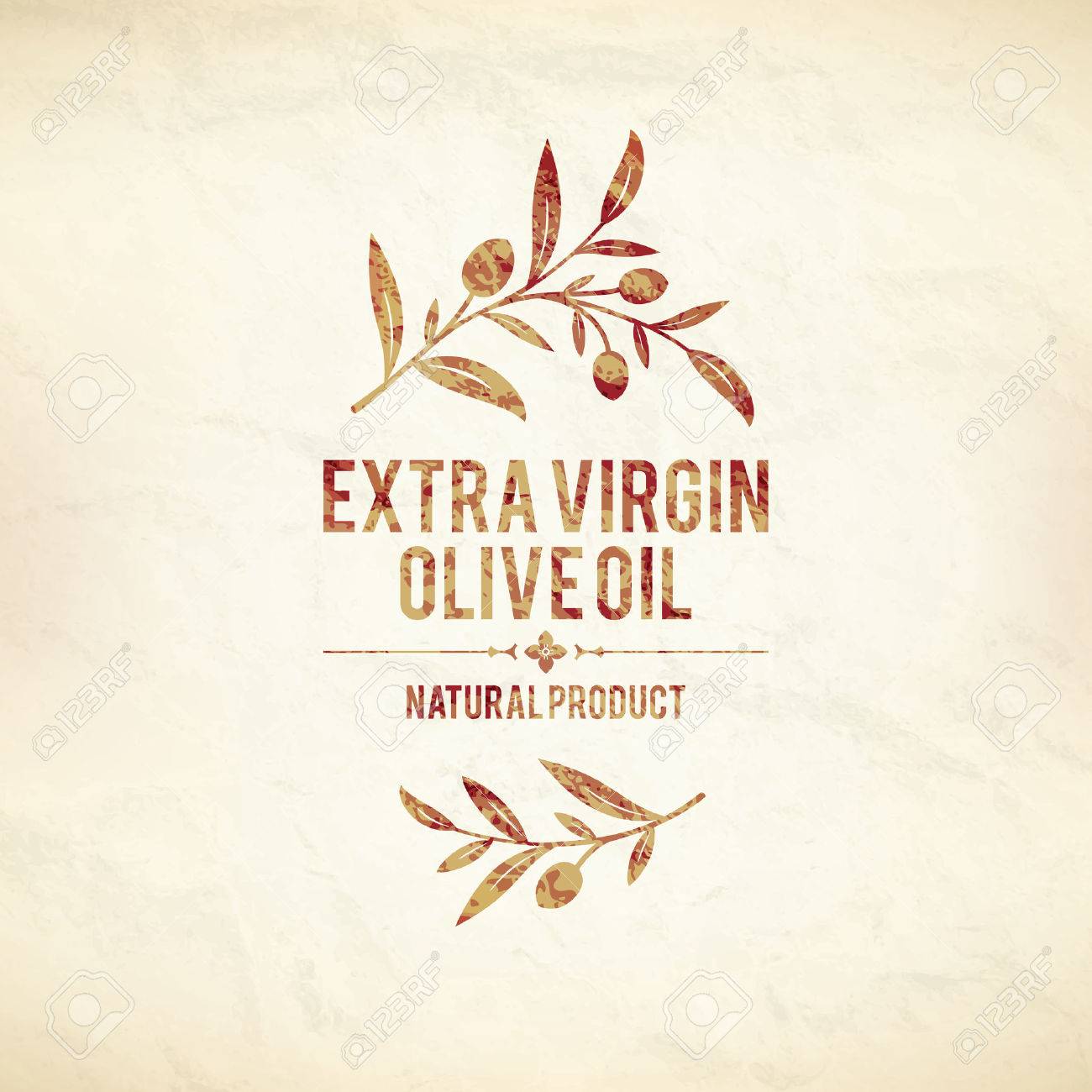 Olive label, logo design - 35168176 Olive label, logo design - 35168176