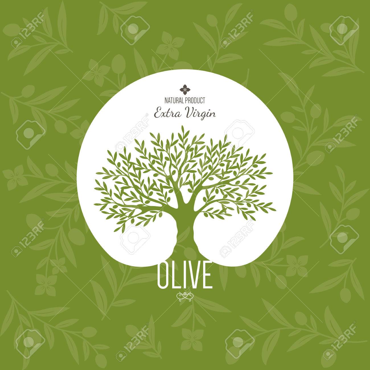 olive label logo design