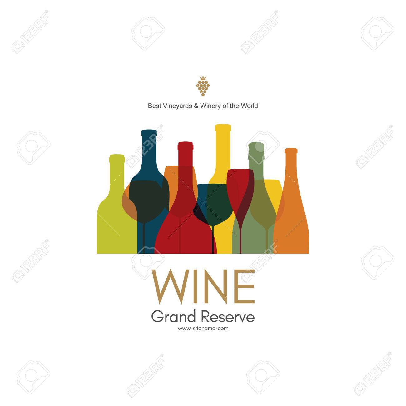 wine list design vector brochure template for wine shop winery wine brochure template