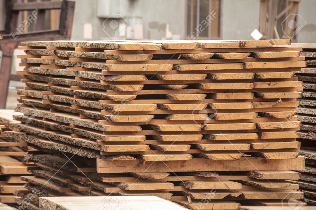 Lumber Stack Boards Wood Planks Stock Photo, Picture And Royalty Free  Image. Image 55284750.
