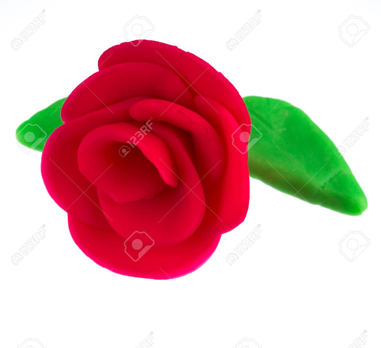 clay modelling rose