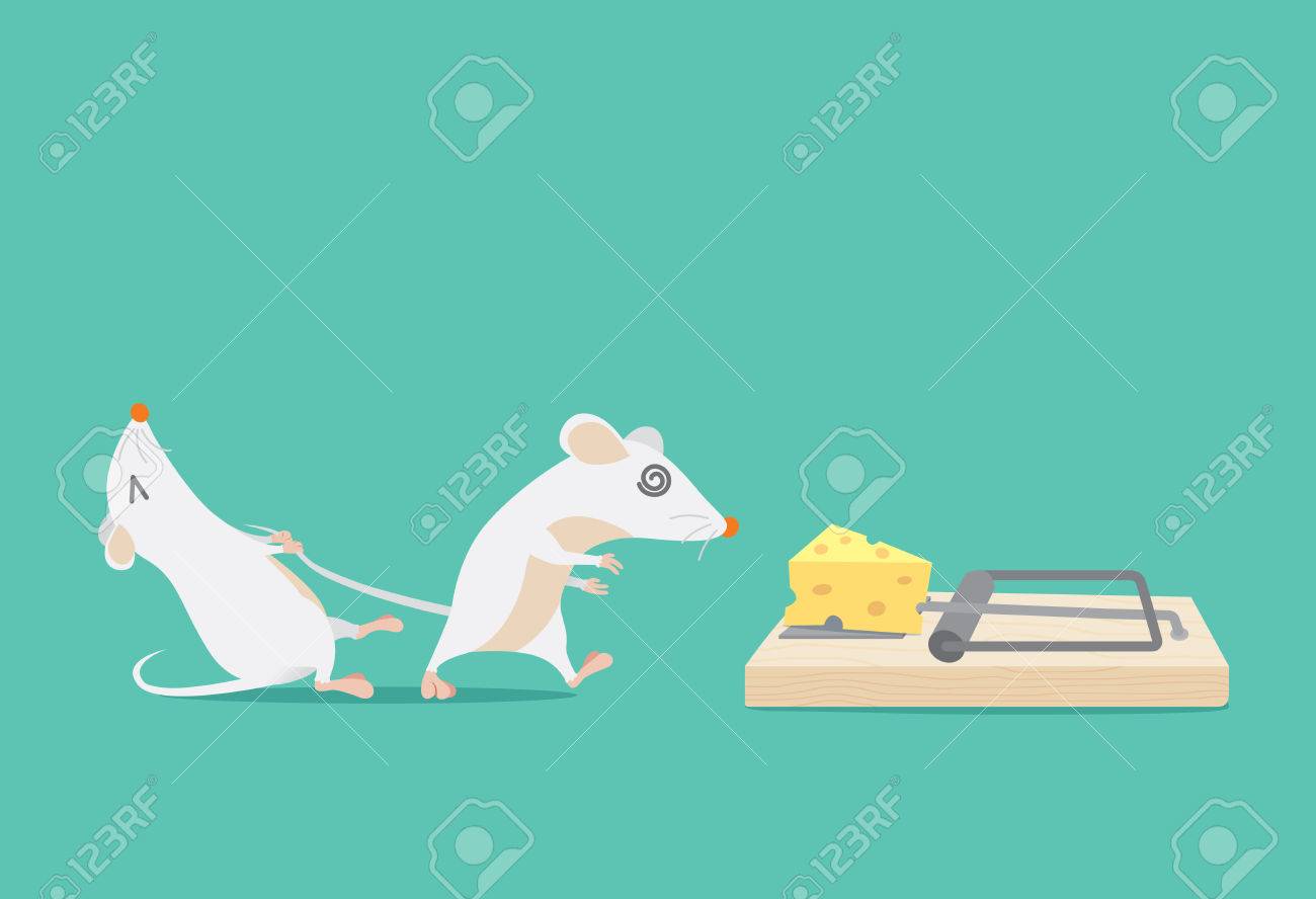 Rat try to stop friend to trapped because cheese. Ideal for illustration about business concept and consulting or other. - 59700371 Rat try to stop friend to trapped because cheese. Ideal for illustration about business concept and consulting or other. - 59700371