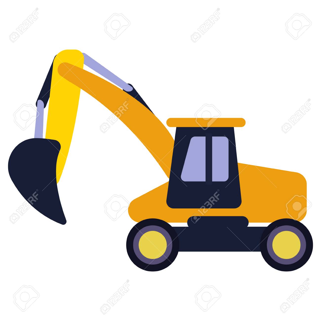 heavy equipment machine construction icon construction icon