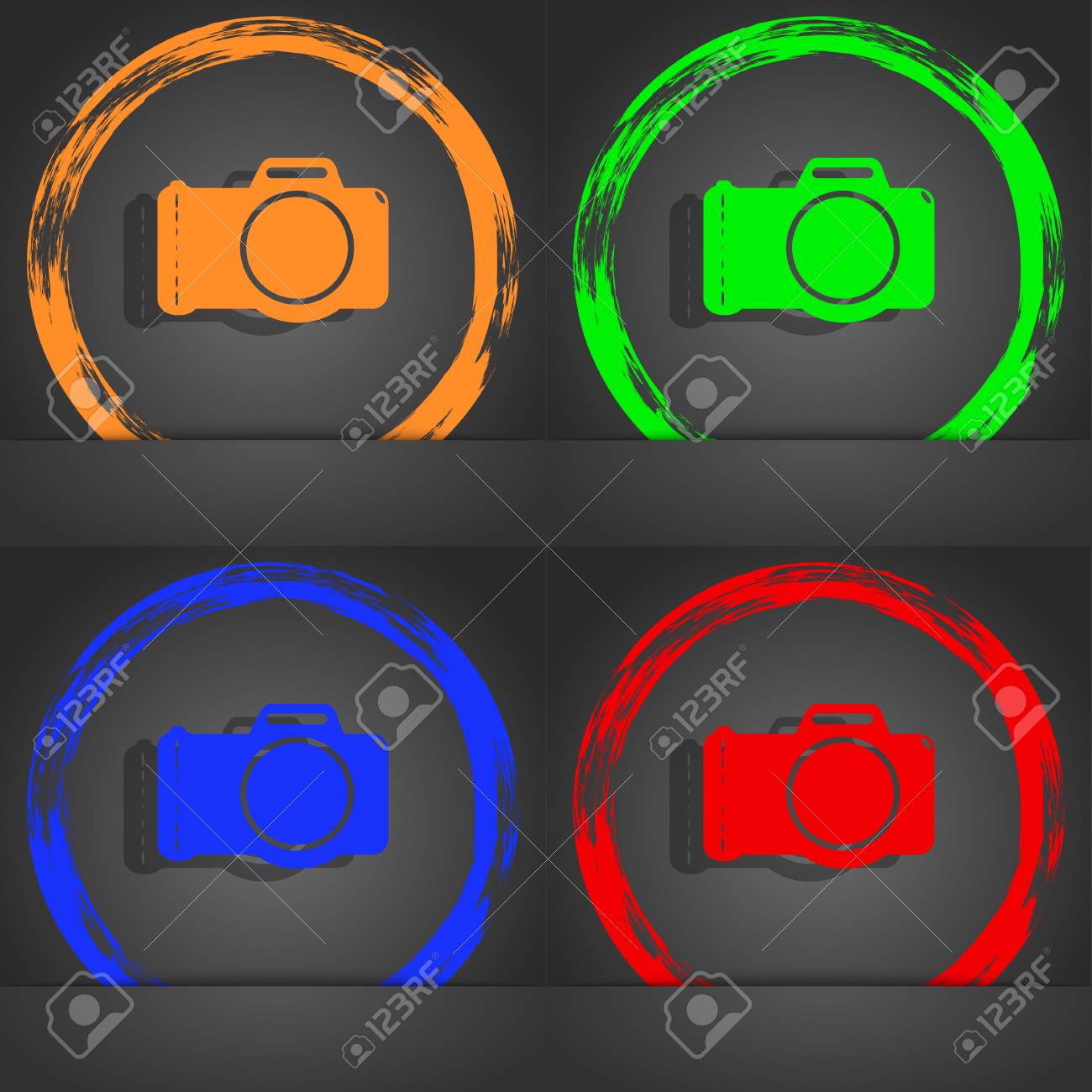 写真カメラ記号のアイコン デジタル写真カメラのシンボル おしゃれなモダンなスタイル オレンジ 緑 青 赤のデザイン 図 の写真素材 画像素材 Image 写真カメラ記号のアイコン デジタル写真カメラのシンボル おしゃれなモダンなスタイル オレンジ 緑 青 赤のデザイン 図 の写真素材 画像素材 Image