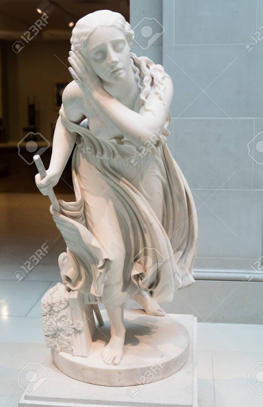 大理石の女性像の写真素材・画像素材 Image 76979496