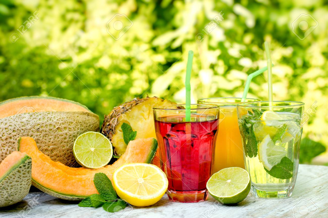 Healthy And Refreshing Drinks (Beverages) Are An Essential Part Of A Healthy Diet Stock Photo, Picture And Royalty Free Image. Image 80351652.