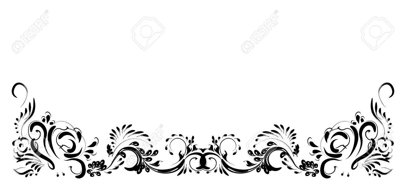 4 X Posavasos-Floral Flores Vintage Negro Estilo #45035