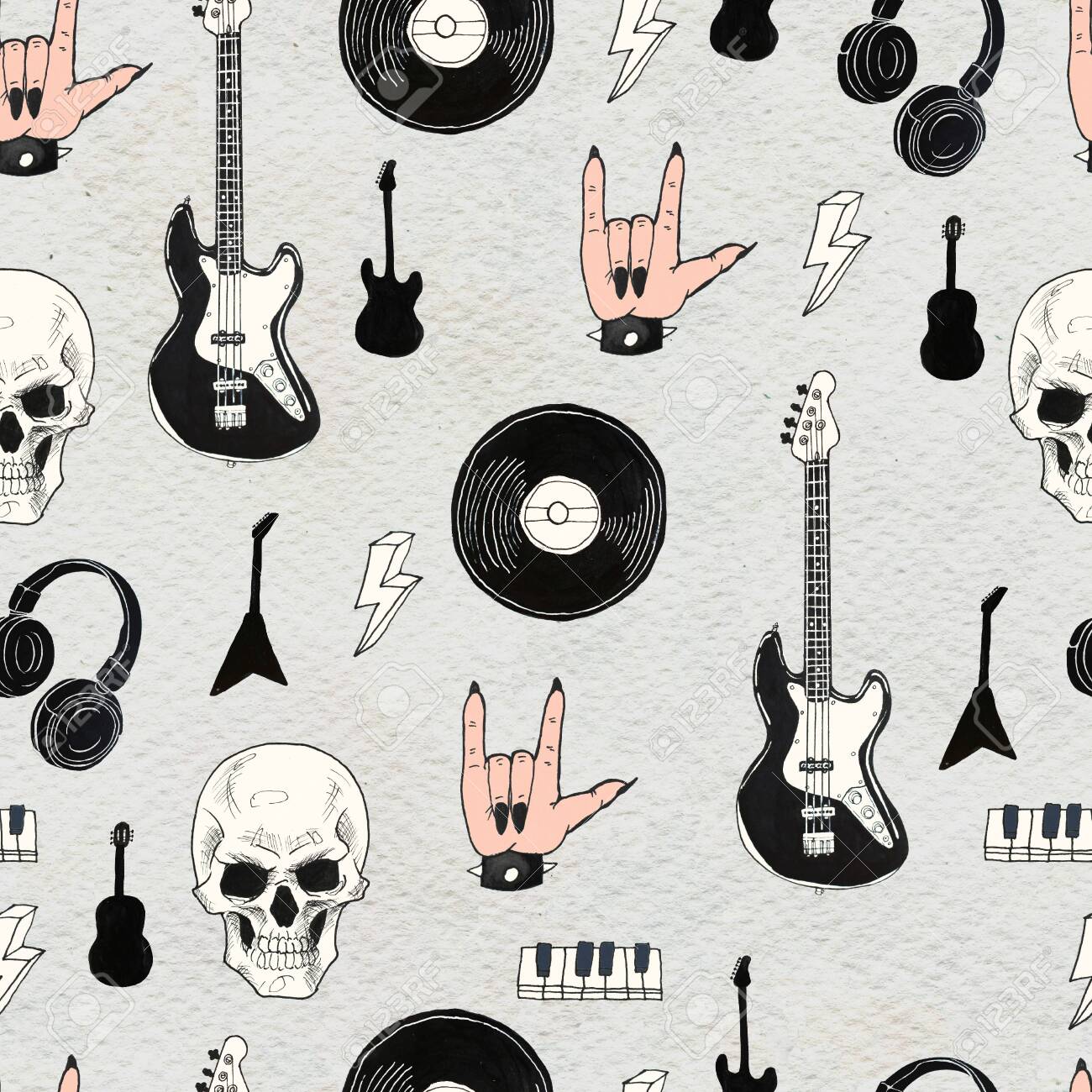 7x10 FT Music Vinyl Photography Background Backdrops,Grunge Style Hand Drawn Style Electric Guitars Sketch Rock Pop Vibes Print Background for Child Baby Shower Photo Studio Prop Photobooth Photoshoot 7x10 FT Music Vinyl Photography Background Backdrops,Grunge Style Hand Drawn Style Electric Guitars Sketch Rock Pop Vibes Print Background for Child Baby Shower Photo Studio Prop Photobooth Photoshoot