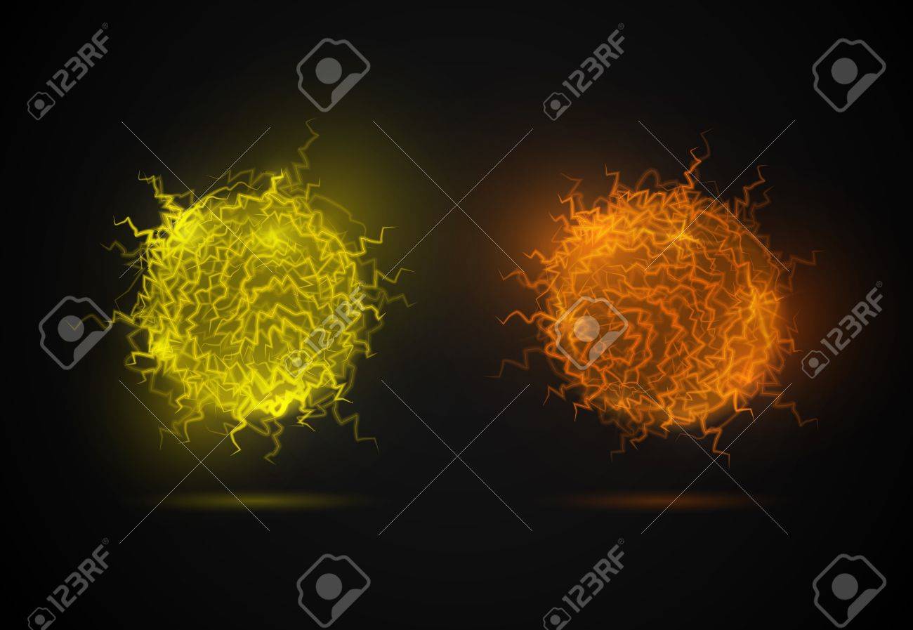 雷火の玉 黒の背景に Eps 10 からのエネルギーのボール のイラスト素材 ベクタ Image 雷火の玉 黒の背景に Eps 10 からのエネルギーのボール のイラスト素材 ベクタ Image
