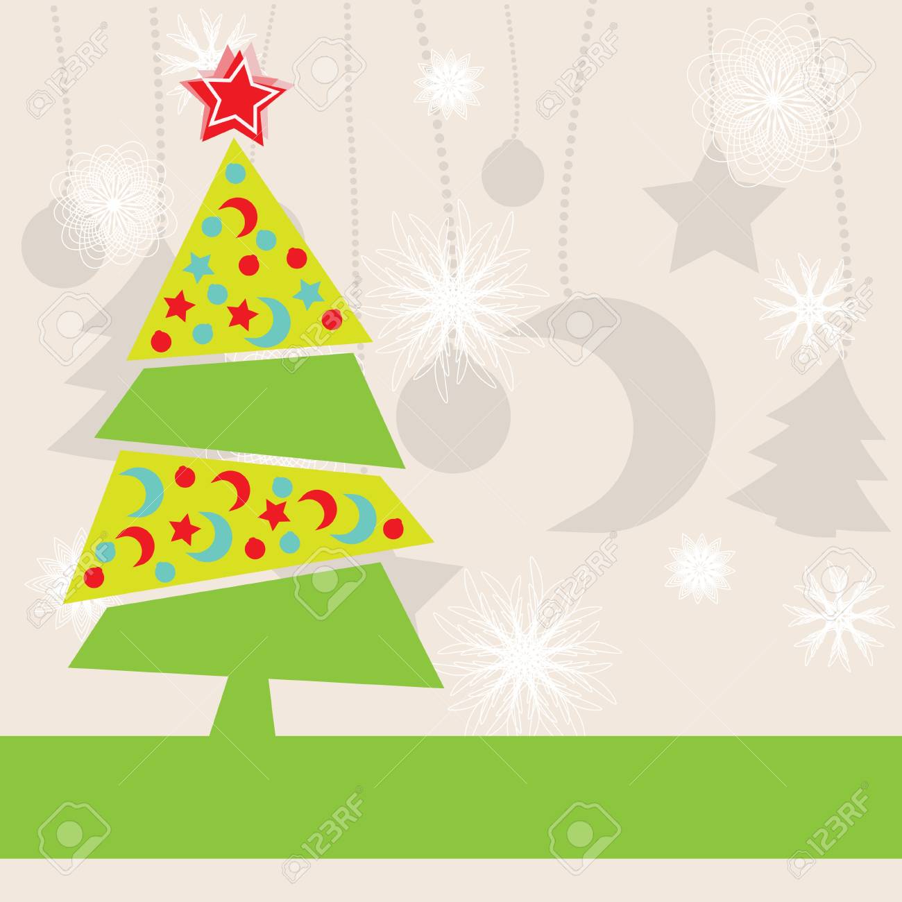 Christmas Kids Background Royalty Free 