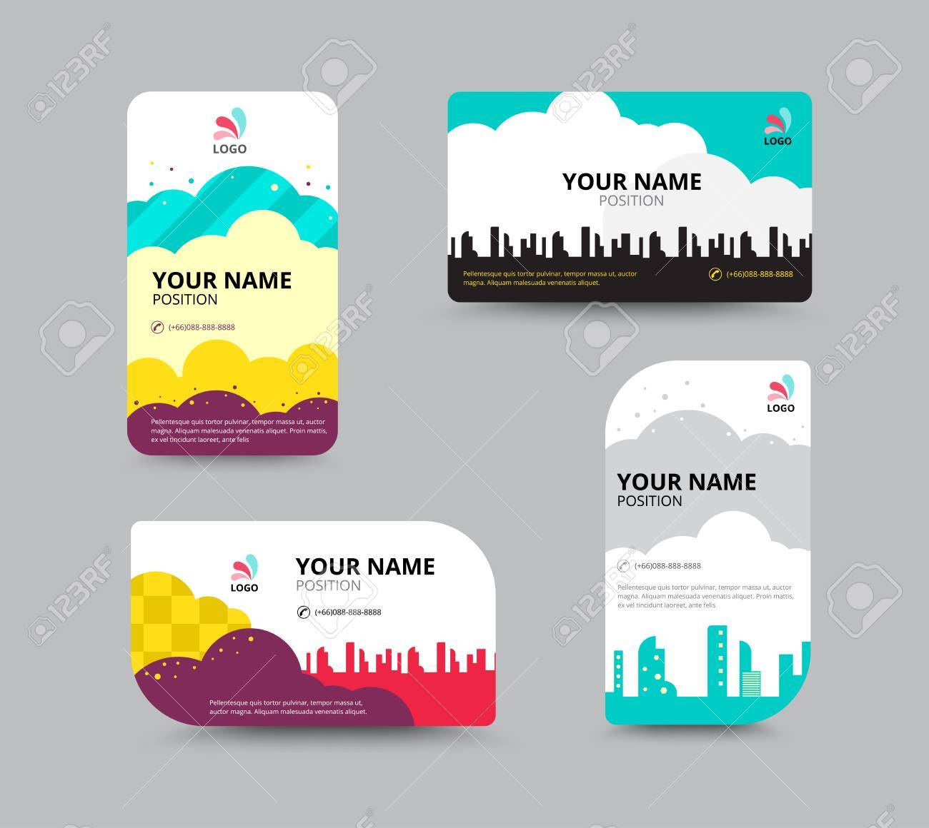product line card template