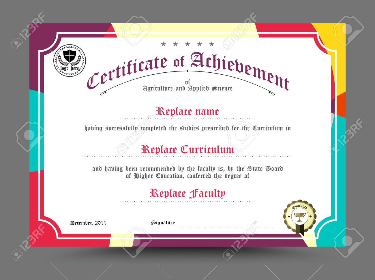 certificate template designs