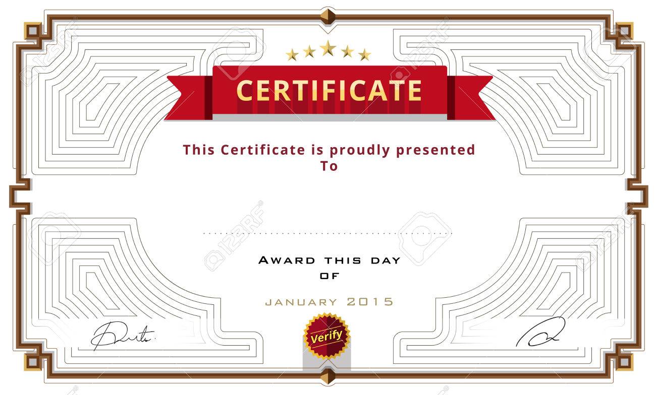 congratulations certificate template