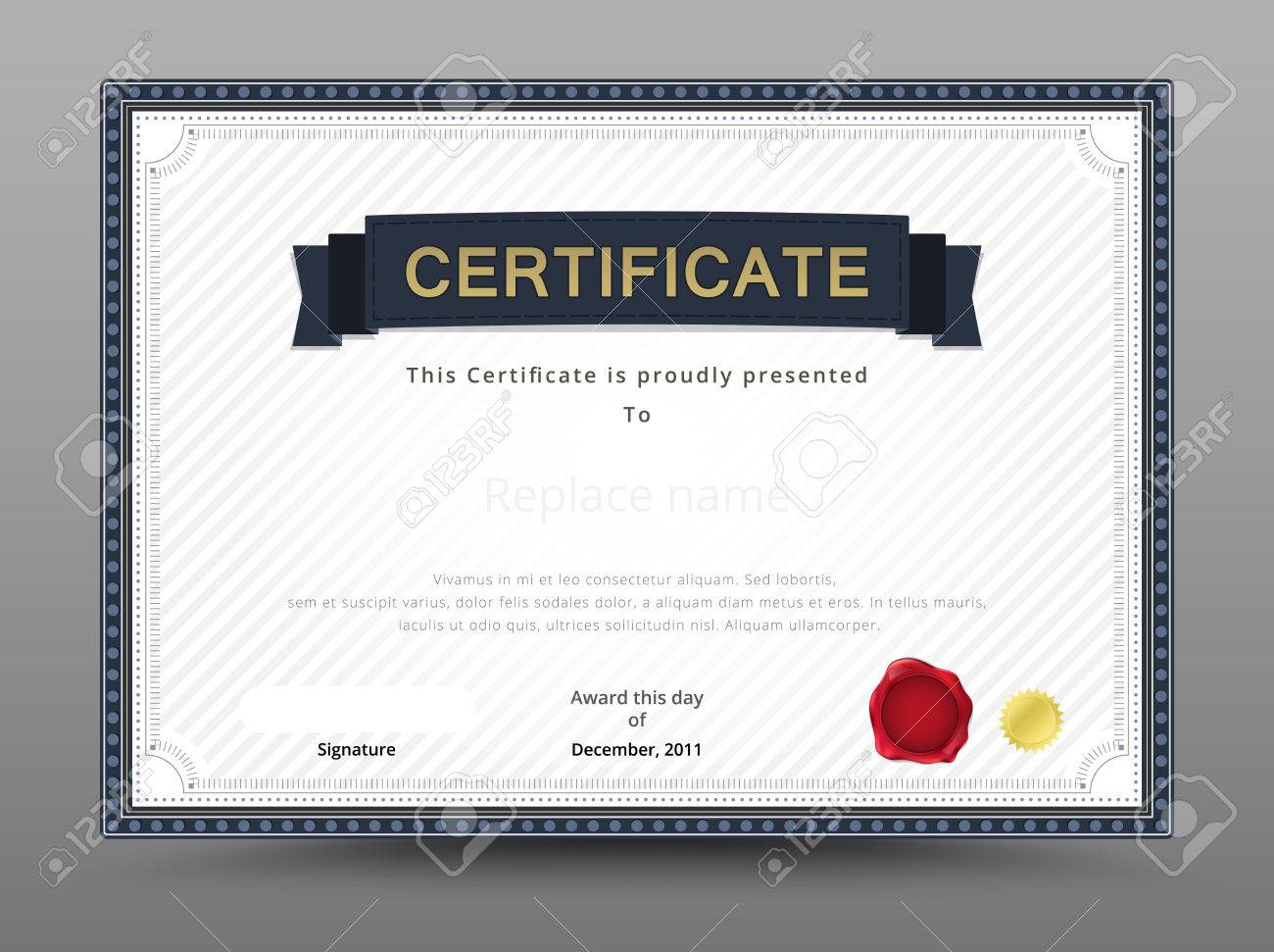 business certificate template