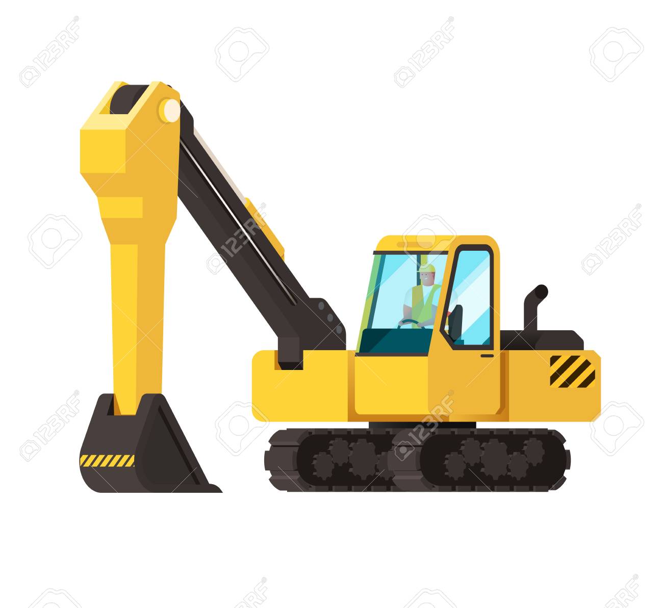 Construction Cartoon Background by Cartoonsco on Dribbble, image size:1300x1193