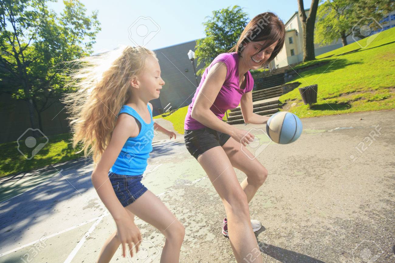 basket mere fille