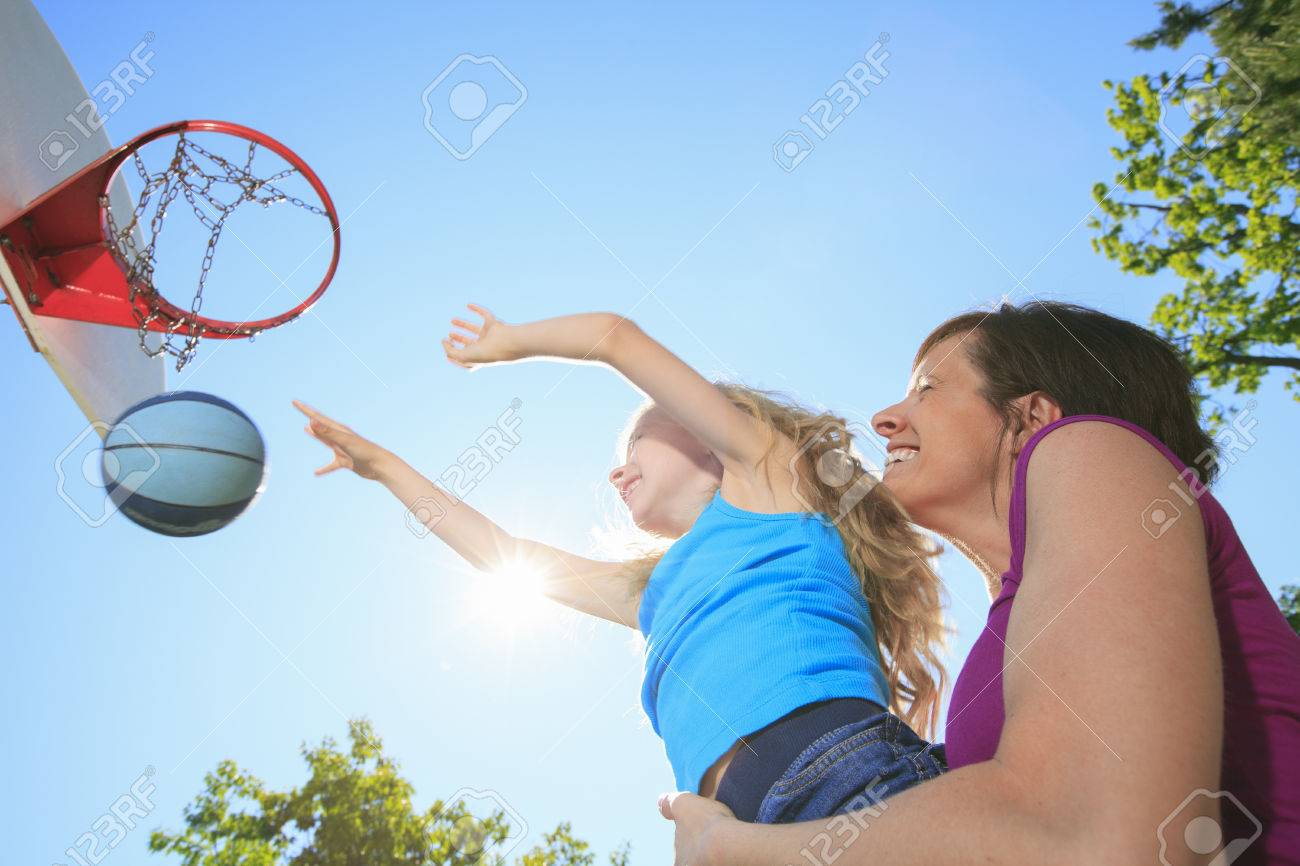 basket mere fille
