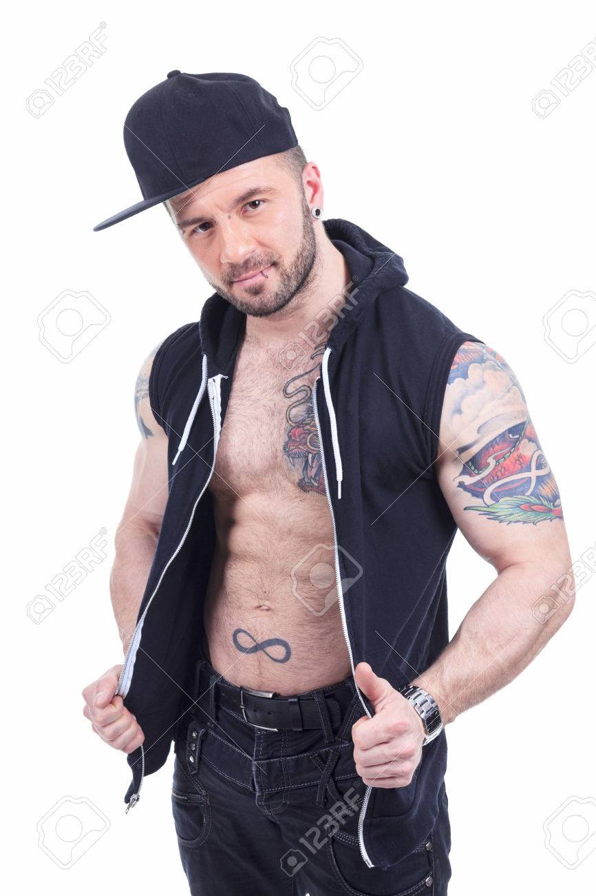 man wearing baseball cap