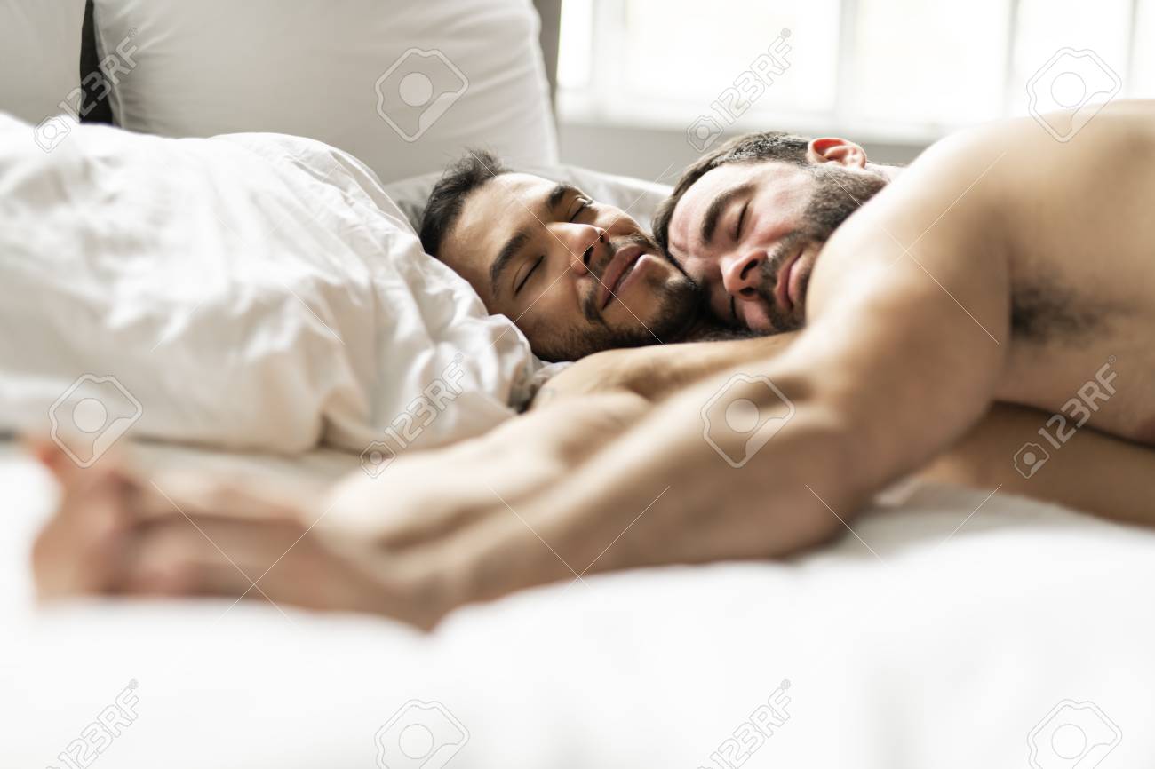 Amateur Gay Couple On Bed Gay Fetish