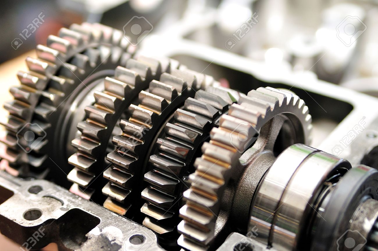 Gears From A Motorcycle Gearbox Stock Photo, Picture And Royalty Free Image. Image 26174849. | Gear Box Of Motorcycle | | 123RF