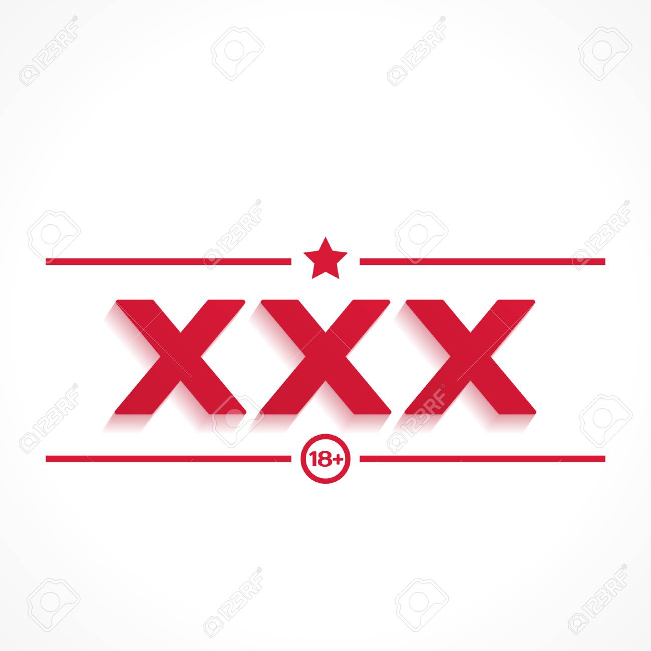 Xxx Icon On White Royalty Free SVG, Cliparts, Vectors, and Stock  Illustration. Image 36620809.